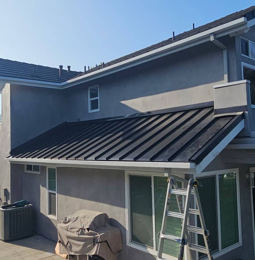 metal roofing project 5