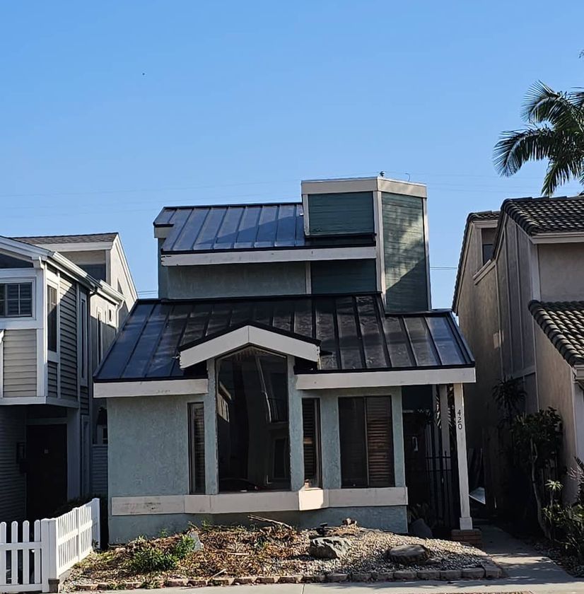 metal roofing project 8